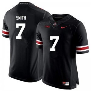 Men's Ohio State Buckeyes #7 Rod Smith Black Nike NCAA College Football Jersey Real WGP3044YC